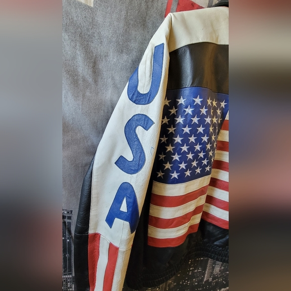 Vintage Interstate USA Leather Jacket - Picture 3 of 4